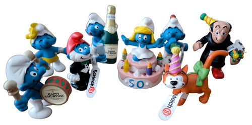 Schleich schlümpfe jubiläum - schlümpfe,