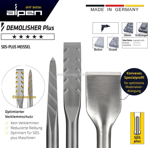 Alpen sds plus meissel - meissel, |