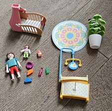 Playmobil 5334-A Zauberhaftes Babyzimmer Kinderzimmer Hochstuhl Wickelkommode