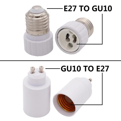 Lampenfassung e27 auf gu10 - lampenfassung,