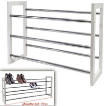 Schuhregal ausziehbar 118 cm