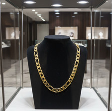 18k Goldkette 7MM 60cm lang