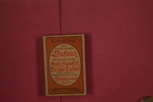 357390 arno holz daphnis carl - 357390,