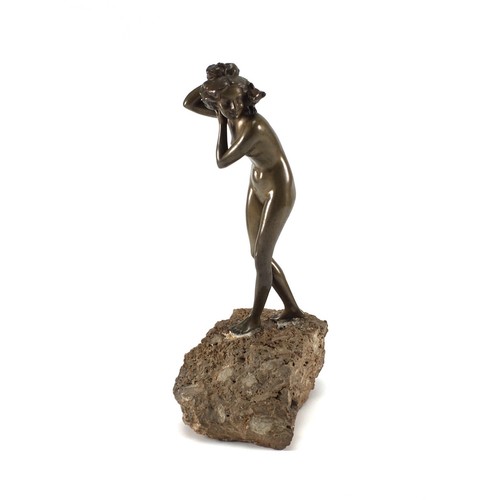 Jugendstil bronze skulptur - jugendstil,
