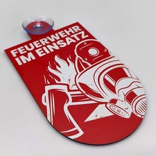 FEUERWEHR IM EINSATZ Schild
