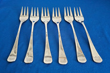 R&B Robbe & Berking Karat 6 Kuchengabeln ca. 15 cm 90er  Art. 1278/06.24