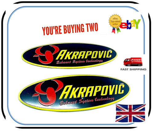 Akrapovic auspuff aufkleber - akrapovic,