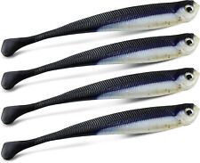 4 Drop Shot Gummifisch-Köder