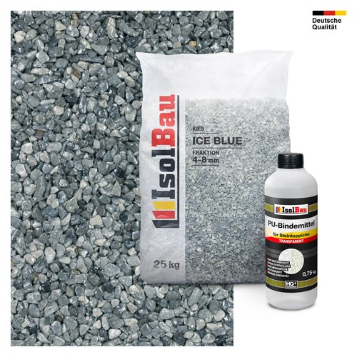 Steinteppich set marmorkies - set,