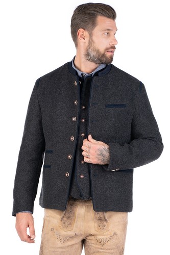 Walkjanker herren anthrazit - walkjanker,