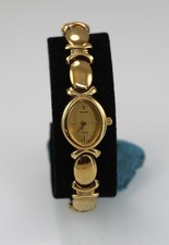 Pulsar Uhr Damen Gold Edelstahl Wasserfest Batterie Quarz