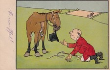 Künstler Postkarte - Humor M