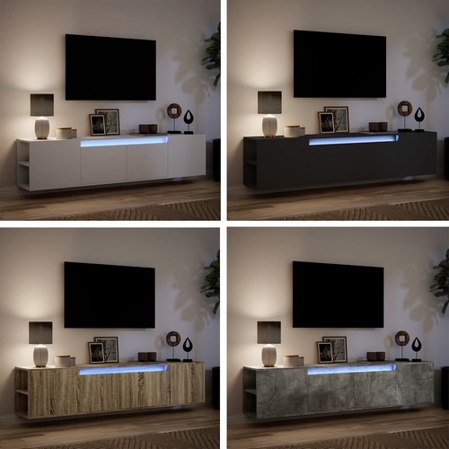 Wandschrank mit led - tv,