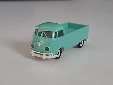 VW T 1 Bulli Pritsche * türkis-grün-blau * Brekina 1:87