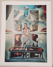 Poster Salvador Dali, Die Madonna von Port Lligat, Kunstdruck Bild 50x40 cm