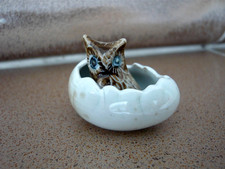 Kleine Eule aus Porzellan 3