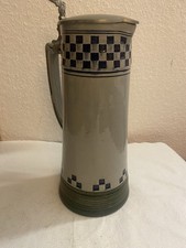 Jugendstil 2l Keramik Krug wohl Rosskopf und  Gerz Westerwald