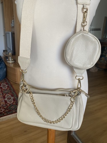 Damen ledertasche 3in1 mit - damen,