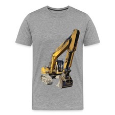 Bagger Männer Premium Bio T-Shirt