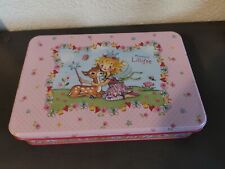 Prinzessin Lilifee Backset Blechdose + Schürze + Backformen 3 Stück + Nudelholz