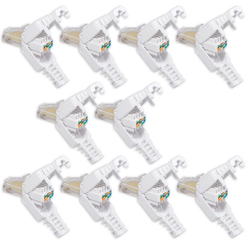 10x rj45 stecker - lan,