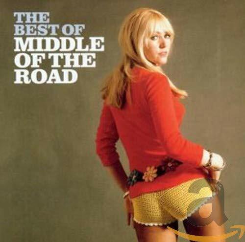 Middle the road - of, road**the