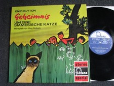 Enid Blyton-Geheimnis um eine Siamesische Katze LP-19?? Germany-Fontana-6434 055