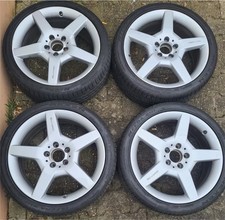 Mercedes AMG W 203 W 208 W 209 Original 17 Zoll Felgen