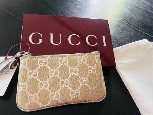 Gucci beige canvas leder - beige, canvas/leder