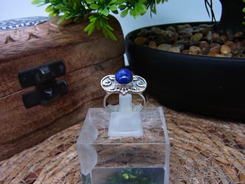 925 silber ring lapis - lapis, lazuli