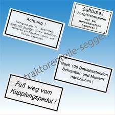 Hanomag Aufklebersatz  4