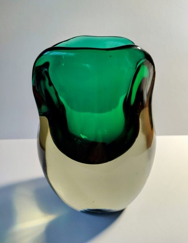 Murano sommerso vase - murano,