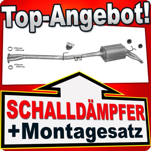 Auspuff für mercedes - mercedes, (w210)