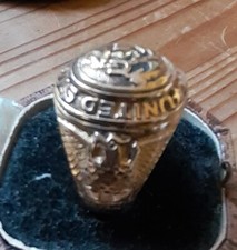 original US NAVY Ring 10k Gold