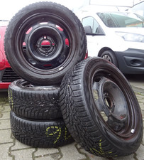 Winter-Kompletträder PEUGEOT 206 195/55R 15 M+S auf 6x15 Felgen DOT4016