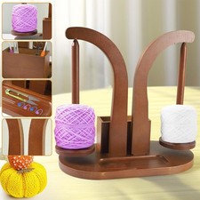 Garnknäuelhalter aus Holz –
