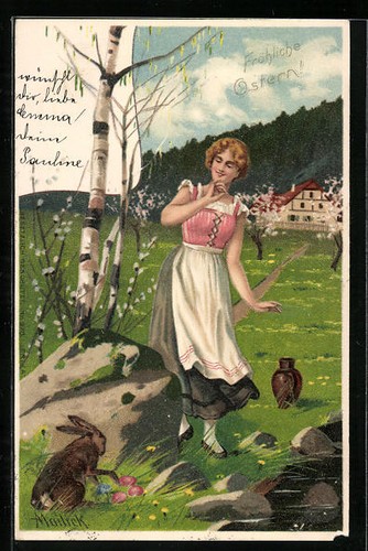 Künstler alfred mailick - künstler-ak,