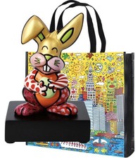 Romero britto skulptur - romero, orange