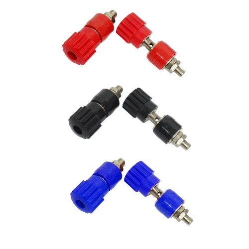 4mm polklemmen bananenbuchsen - 4mm, polklemmen/bananenbuchsen