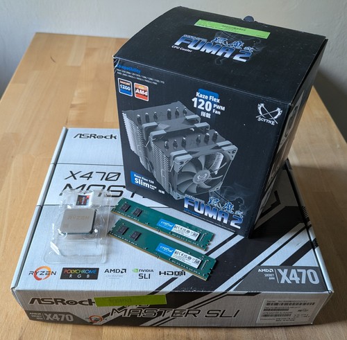 Am4 bundle ryzen 2700x - am4,