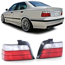 Rückleuchten Rot Weiß passend für 3er BMW E36 Limousine 1990-1998