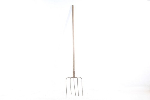 Alte mistgabel mistrechen - mistgabel,