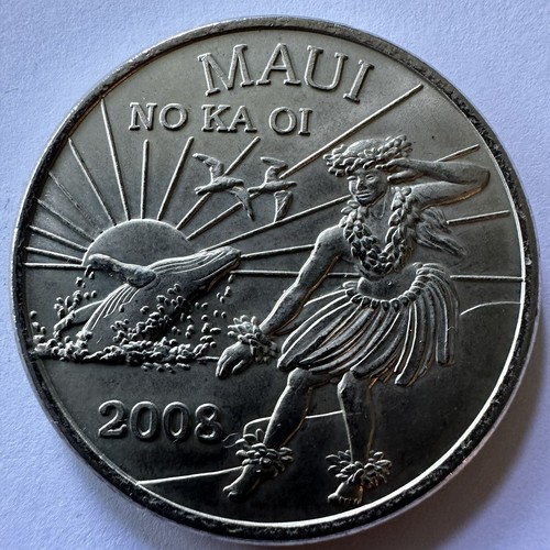 Hawaii medal 2008 maui - medal,