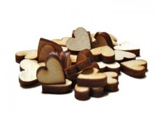 Holz Herzen Herz Basteln Scrapbooking Verzierung Deko Hochzeit Love Valentinstag