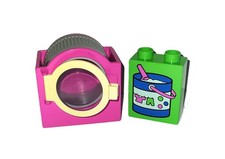 LEGO® Duplo Puppenhaus:  Waschmaschine und Waschpulver