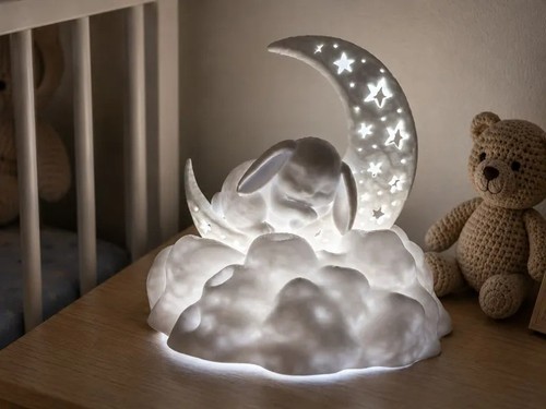 Süße hasen mondlampe - süße,