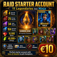 Raid shadow legends starter - shadow,