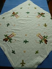 Weihnachten Tischdecke Mitteldecke Weihnachtstischdecke 80 x 80 Vintage