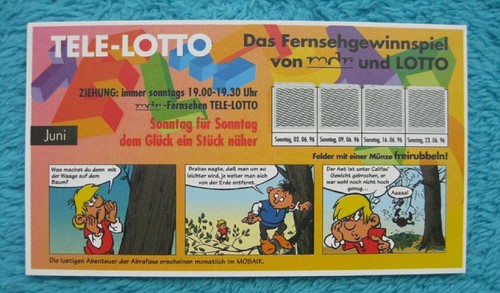 Mosaik abrafaxe tele lotto - abrafaxe, tele-lotto