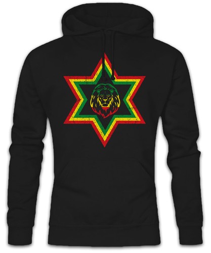 Rasta star lion - star, hoodie
